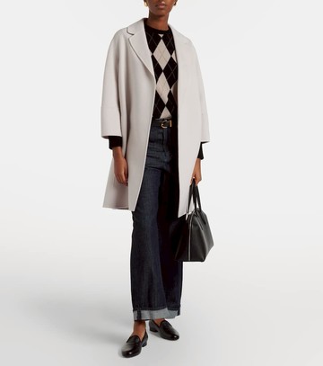 'S Max Mara Arona virgin wool wrap coat