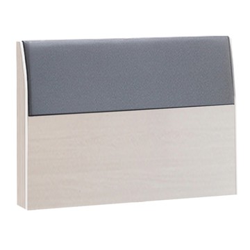 文創集 萊迪5尺雙人貓抓皮革床頭片(不含床底＋不含床墊)-150x14x103cm免組