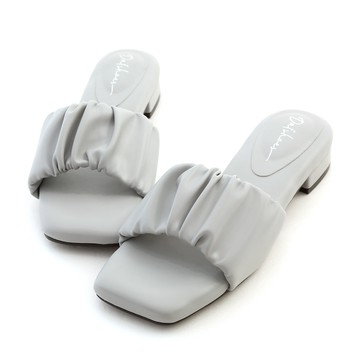 D+AF Q萌軟軟．雲朵抓皺小床墊涼拖鞋