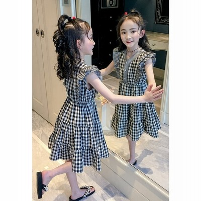 ワンピース キッズ 子供服 女の子 夏 ノースリーブ 子供ドレス キッズワンピース ジュニア お姫様 カジュアル 新品110 通販 Lineポイント最大get Lineショッピング