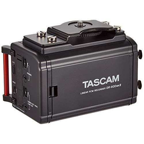 TASCAM(タスカム) DR-60DMKII DSLR用 リニアPCMレコーダー ミキサー 4トラック デジタル一眼レフカメラ用 ミラーレス 動画撮影 Vlog 収録用