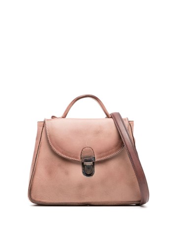 Cherevichkiotvichki - distressed leather tote bag - women - Calf Leather - One Size - Pink