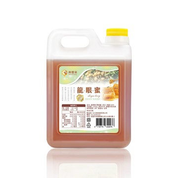 女王蜂 【真豐巢】台灣龍眼蜂蜜1200gX1桶