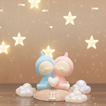 【亮星香氛美學館】(贈5ml精油) 星座系列-雙子座香氛擴香石．純手工製作