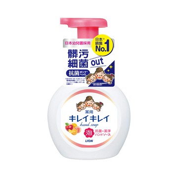 【蝦皮直營】日本獅王LION 趣淨抗菌洗手慕斯 250ml 0元加價購