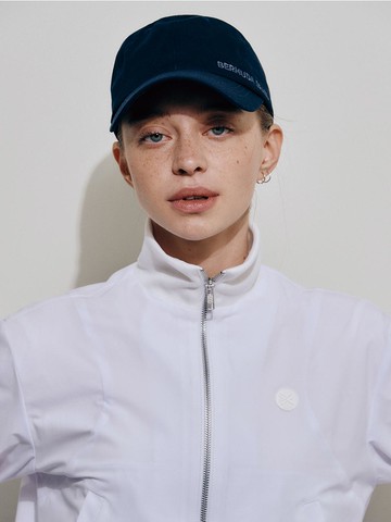 Basic Embroidered Ball Cap [NAVY]