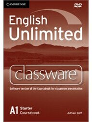 English Unlimited A1 Starter Classware DVD-ROM (1版) Doff  Cambridge