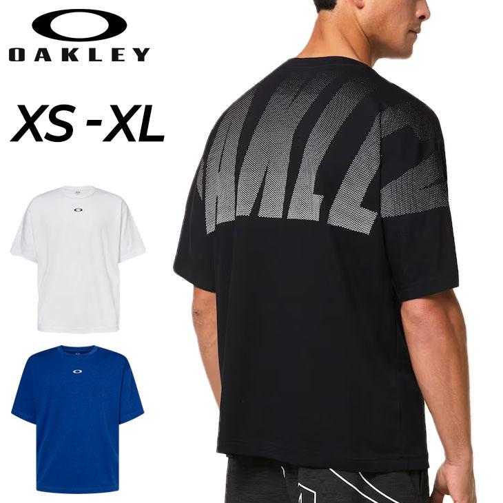 オークリー 半袖 Tシャツ メンズ OAKLEY 吸汗速乾 接触冷感 UV