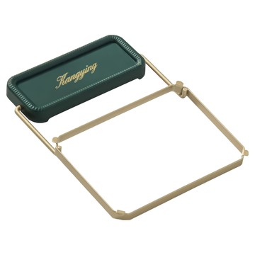 E dot 水槽可折疊鐵藝邊濾網架 鐵 PP材質 廚房室內適用  墨綠金  1個