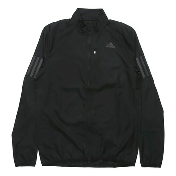 adidas Own The Run Jkt Reflective Printing Running Jacket Black