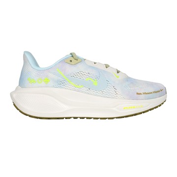 nike w air zoom pegasus 女緩震慢跑運動鞋-路跑 渲染紫藍綠
