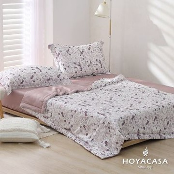 【HOYACASA 】x史努比聯名系列-花境樂園 抗菌天絲涼被(150×180cm)