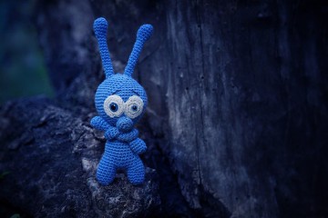 鉤針外星人玩具，鉤針外星人填充物，玩具針織外星人，軟外星人