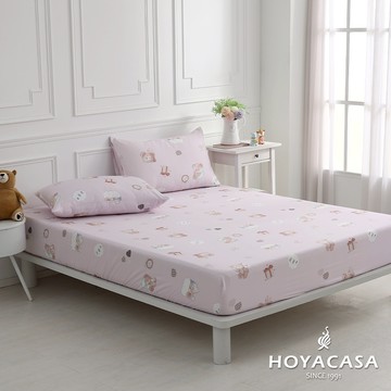 HOYACASA 60支天絲枕套床包組｜甜夢熊熊｜(單人/雙人/加大)