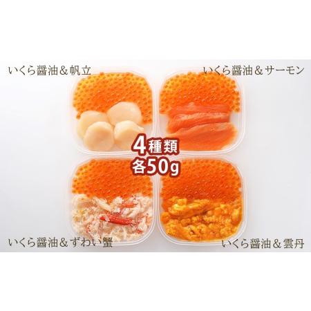 ふるさと納税 彩り海鮮丼 具 50g×２ 丼ぶり 刺身 海鮮セット  北海道千歳市