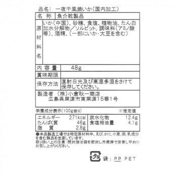 小倉秋一商店 一夜干し風焼いか 48g×10セット