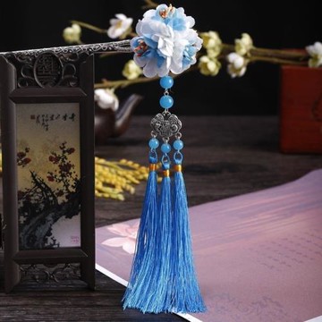 兒童發簪步搖流蘇中國風古代夾子