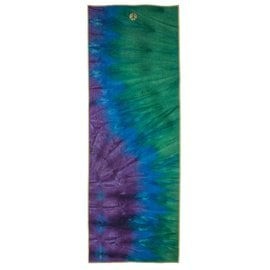 Manduka Yogitoes Peacock 超美紮染環保瑜珈舖巾