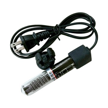 溫控設備 迷你魚缸加熱棒 插頭款 25W 魚缸加溫棒 迷你魚缸加熱器 水族恆溫棒 水族加溫器 超能玩工 包退0費用