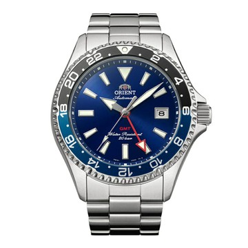 ORIENT 東方錶 RA-BC0003L Mako GMT系列 潛水機械腕錶 藍面 42.8mm｜樂天領券現折★全館特惠中★指定刷卡回饋10%