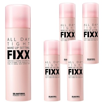 so natural 台灣公司貨 FIXX 定妝噴霧  5瓶  75ml