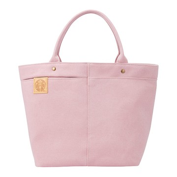 星巴克粉女神水洗帆布提袋