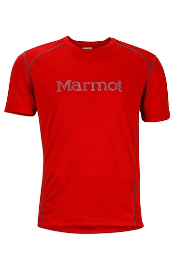 ├登山樂┤美國 Marmot Windridge /G 防曬排汗上衣-紅 # 54300-6851