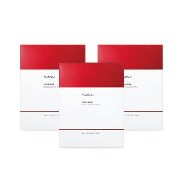 【Yuanli願麗】靈芝EXO修護面膜 25ml(5片/盒) 三入組★加贈5片(單片包裝)(抗老新科技~保濕修護！)