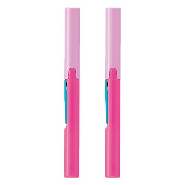 PLUS 普樂士 Twiggy 攜帶式筆型剪刀  粉色  2支