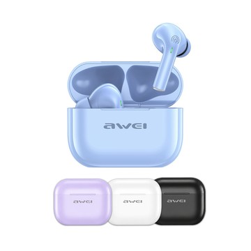 真。無線藍牙耳機 Mini彩漾 ANC主動降噪 TWS真藍牙耳機 藍牙V6.0/IPX6防水防汗/HiFi音質