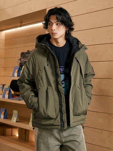 休閒百搭連帽工裝外套