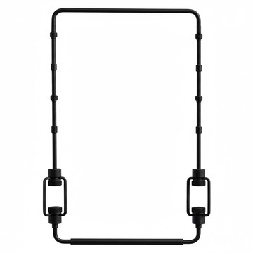D.U.C TTA 系統架 含桌面夾鉗 不鏽鋼材質  黑  1個