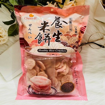 巧益 養生米餅 紅麴風味 全素 96g 紅麴米餅 紅麴仙貝