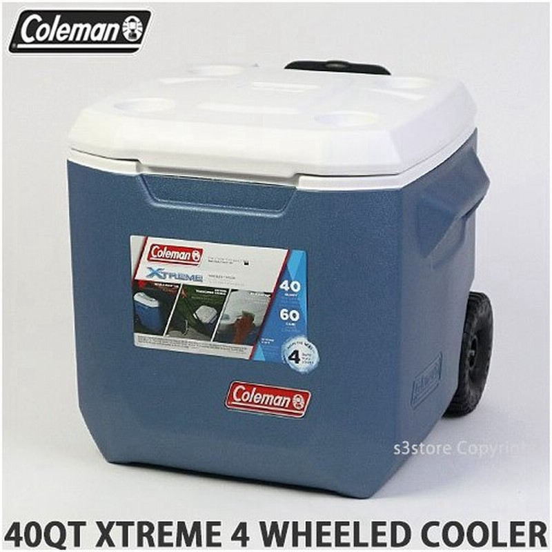 コールマン ウィール クーラーボックス Coleman 40qt Xtreme 4 Wheeled Cooler アウトドア キャンプ フェス q カラー Blue サイズ 40qt 通販 Lineポイント最大0 5 Get Lineショッピング