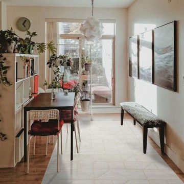 【山德力】素色幾何地毯 160x230cm 伊莉