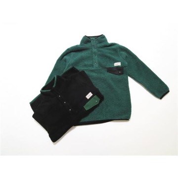 美式小眾滑雪街頭潮牌素款套頭羊羔毛衛衣fleece薄外套復古滑板