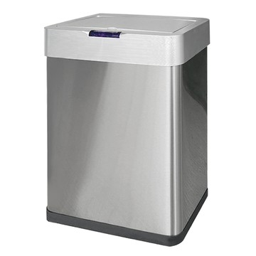 感應式垃圾桶 M150 銀色 紅外線感應 緩衝靜音  50L