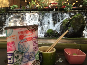 旅行郵戳 長護照套 拉鍊袋