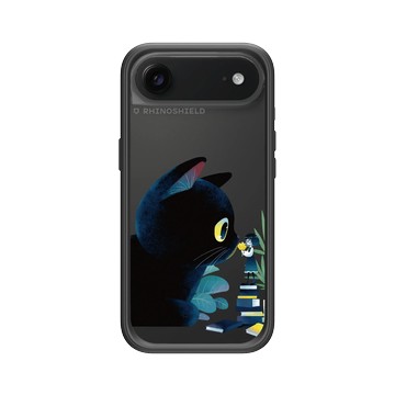iPhone Air Mod NX -邊框背蓋組合 (相機按鈕) 黑 - Little Oil Art 小油画 - 在你身邊