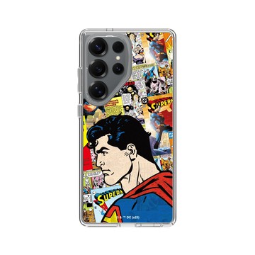 Galaxy S25 Ultra Clear 透明 - Superman - Superman-漫畫風