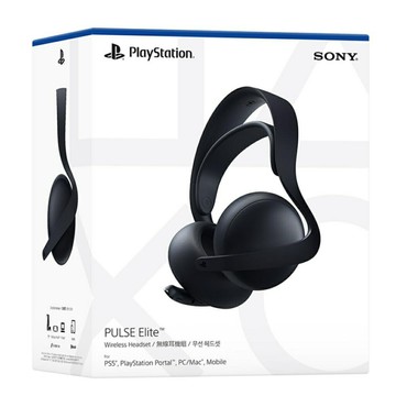 【AS電玩】 PS5 PULSE Elite 無線耳機組 午夜黑 台灣公司貨