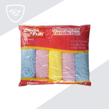 SZ-WAX Clean&Fun 超細纖維擦車巾-5入