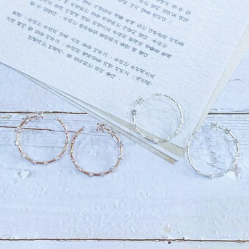 【S.One】 正韓 耳環 [Cain] 銀針式耳環