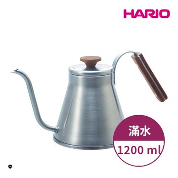 【HARIO】V60復古不鏽鋼細口壺800ml [VKW-120-HSV]
