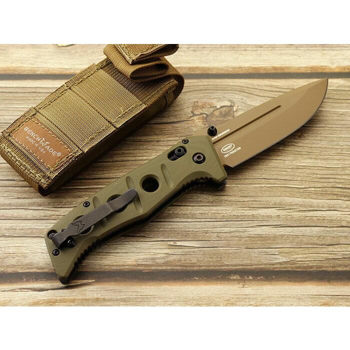 ベンチメイド 275FE-2 アダマス アース-OD 折り畳みナイフ ,BENCHMADE Adamas Flat earth coating 日本正規品