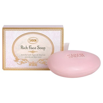 SABON 滋潤潔面皂 125g 玫瑰花花束香氛