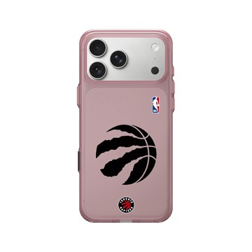 iPhone 17 Pro Max Clear (相機按鈕) 晶醺玫 - NBA - B&W-多倫多暴龍 Toronto Raptors B&W
