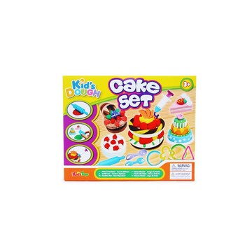 黏土動力沙 kids Dough-美國無毒黏土-蛋糕造型組