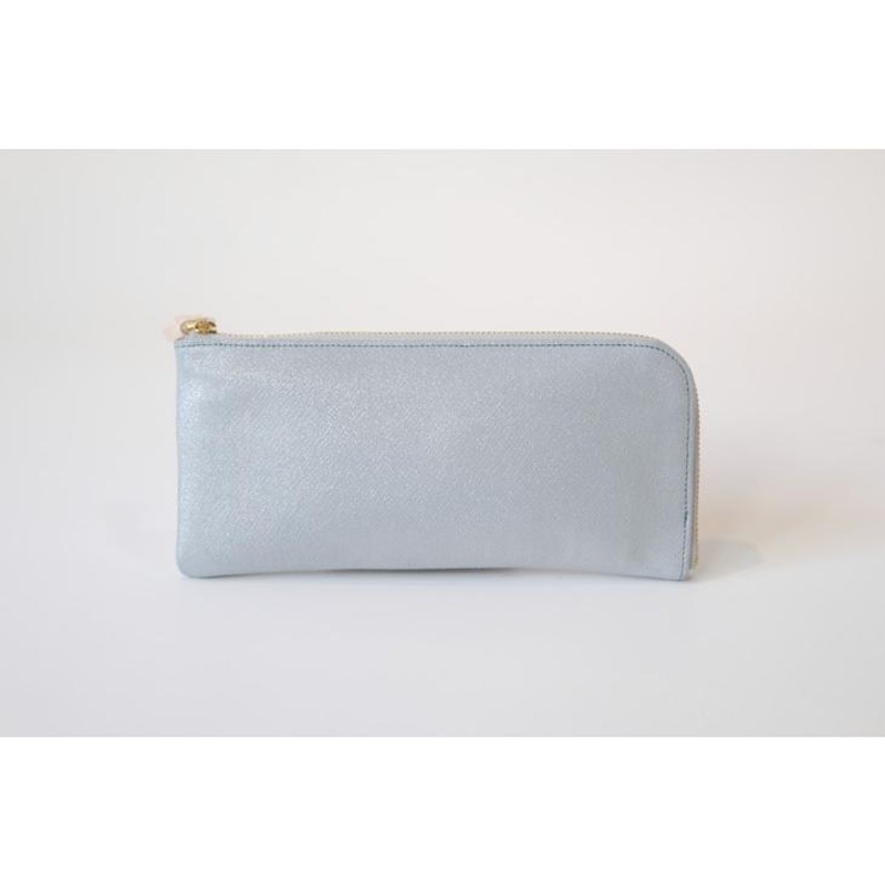 POMTATA (ポンタタ) | HAK L Zip Long Wallet (p.blue) | 財布 ロング