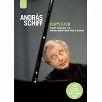 席夫的巴哈 法國組曲 András Schiff plays Bach (2DVD) 【EuroArts】